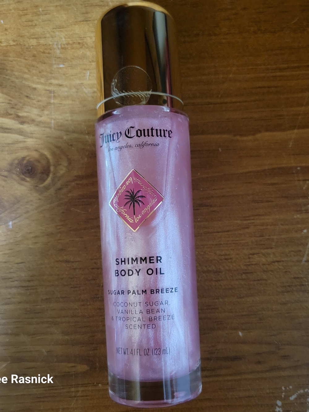 Juicy Couture Sugar Palm Breeze Shimmer Body Oil. New